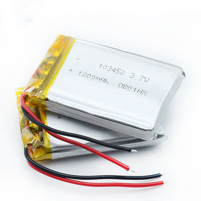 Baterai Polimer Li 103450 1800mah 3,7 V Ringan Untuk Lampu Desinfeksi Ultraviolet