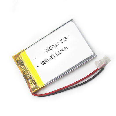 MSDS 3.7 Volt Baterai Lithium Polymer Datar Ultra Tipis 403048