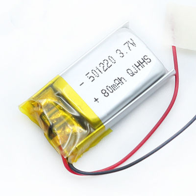 Mini Earbud Nirkabel 50mah 80mah Baterai Lipo IEC62133 401120 501220