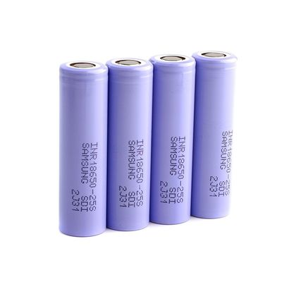 3.6V 3.7V UL CE 2.6ah Mesin Tato Baterai Li Ion Silinder