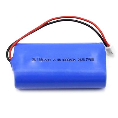 Disesuaikan 38 * 67mm 7.4 Volt Baterai Lithium Ion Untuk Humidifier