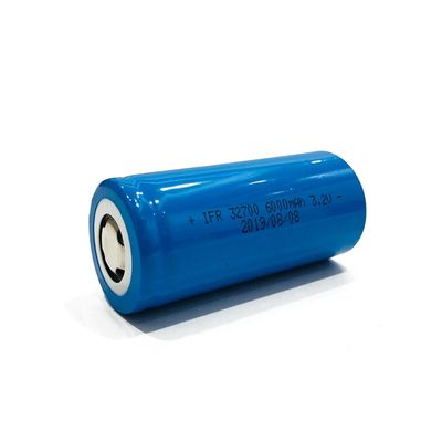 Discharge Tinggi 6000mAh 3.2 V Baterai LiFePo4 32650 32700 Sel Baterai LFP Silinder